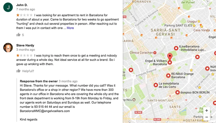 reviews google my business
